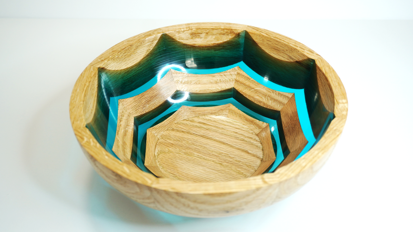 The Turquoise Octagon Bowl