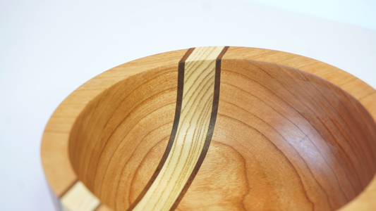 Walnut and Ash Inlay