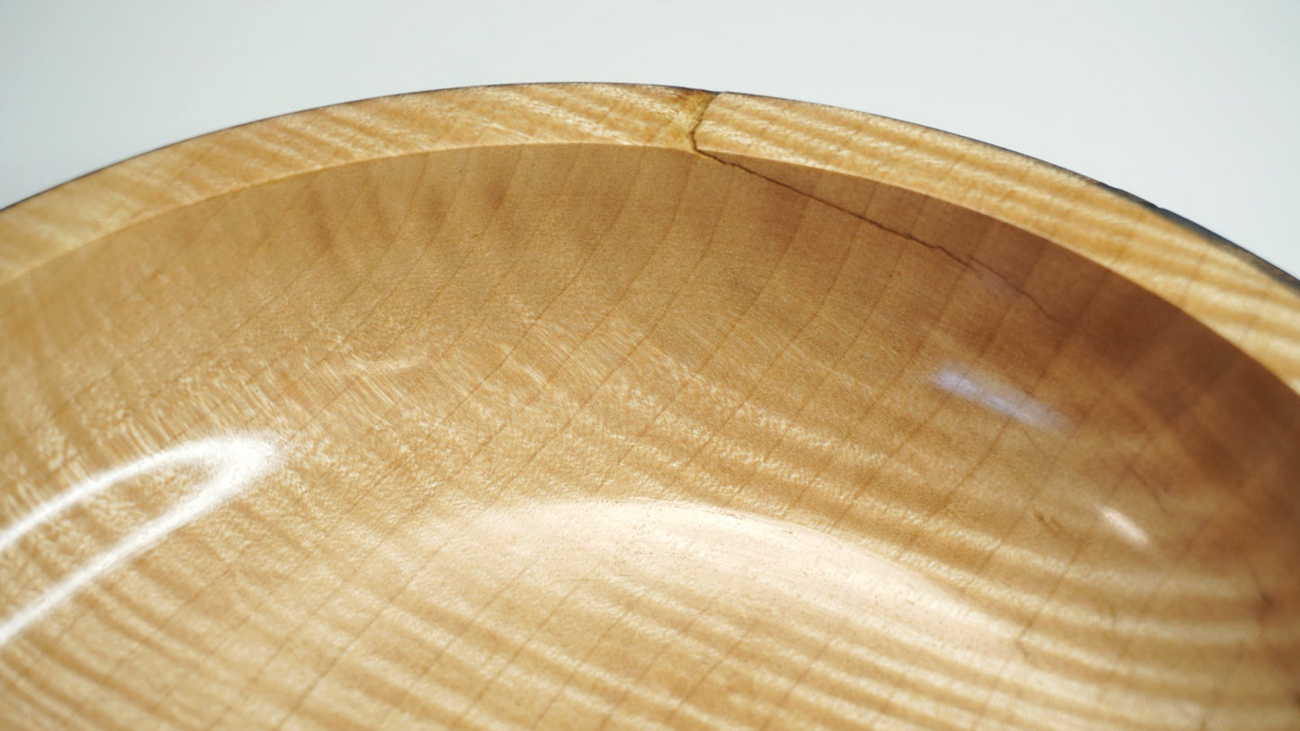 Charred Maple Bowl