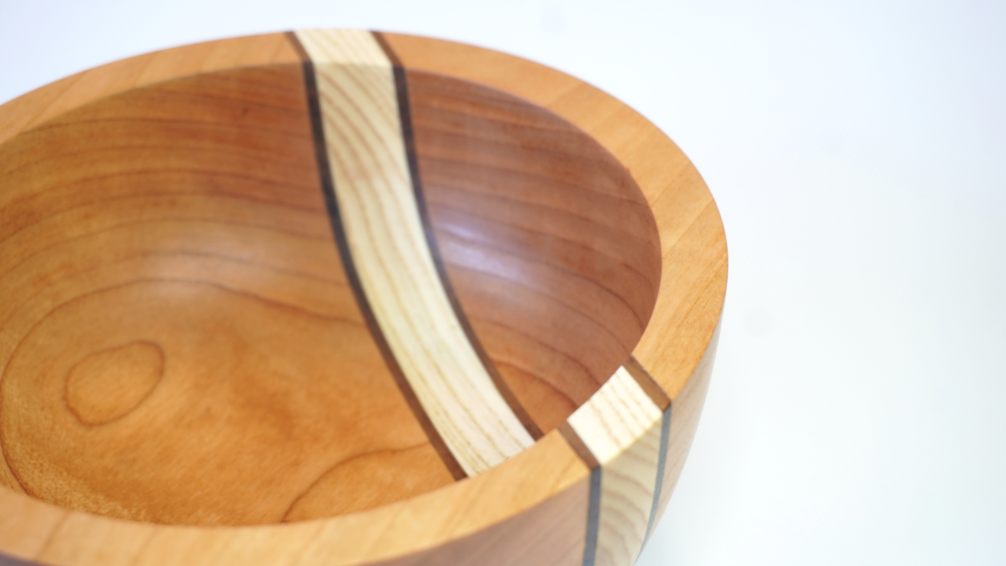 Walnut and Ash Inlay