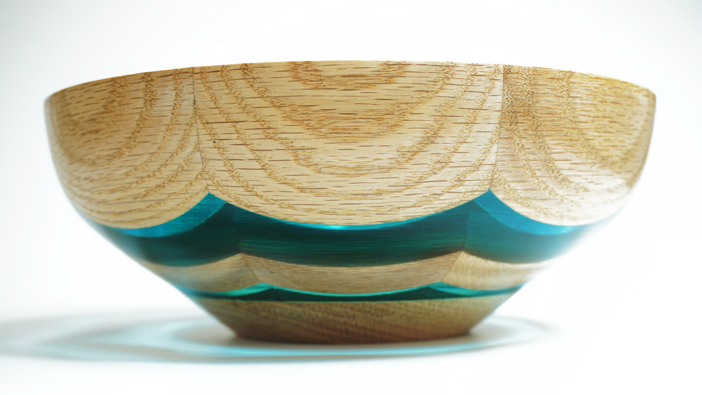 The Turquoise Octagon Bowl