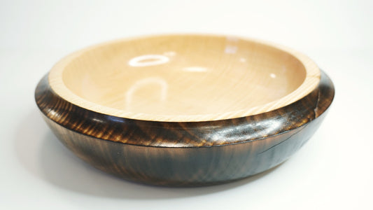 Charred Maple Bowl