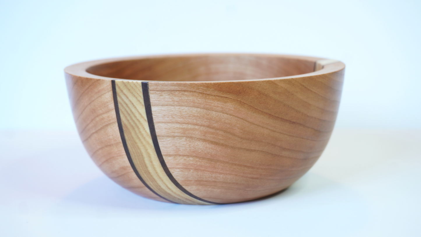 Walnut and Ash Inlay