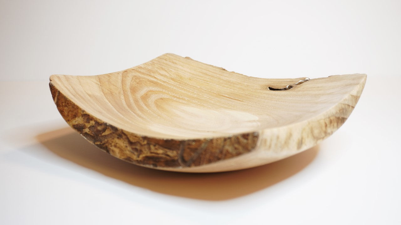 Wormy Log Bowl