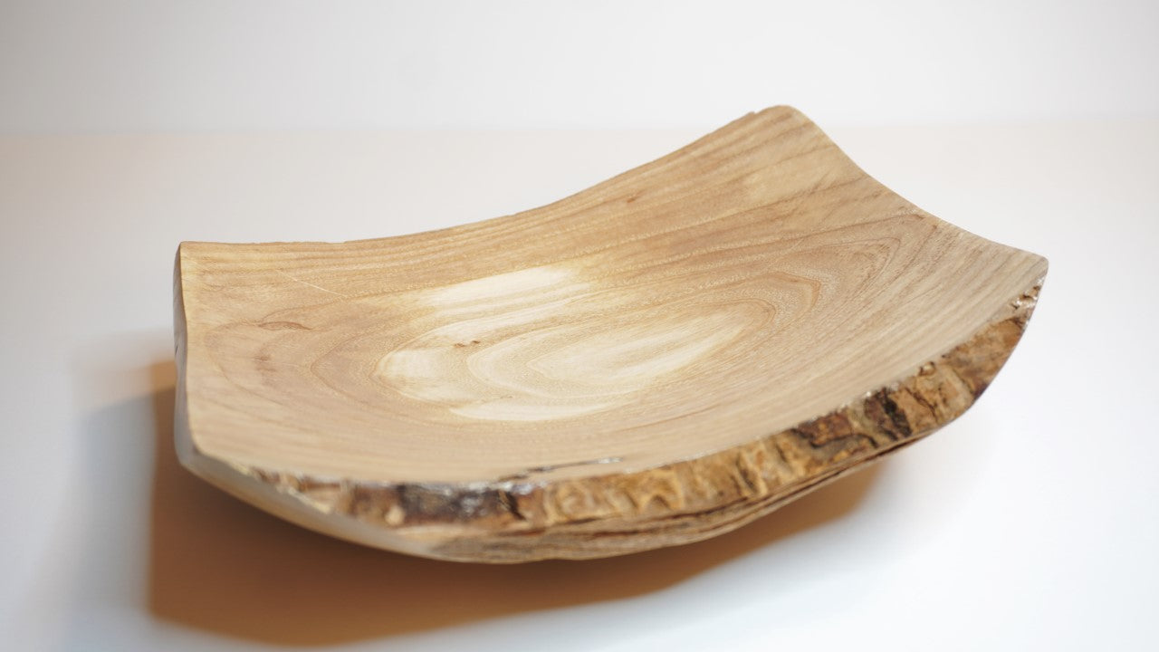 Wormy Log Bowl