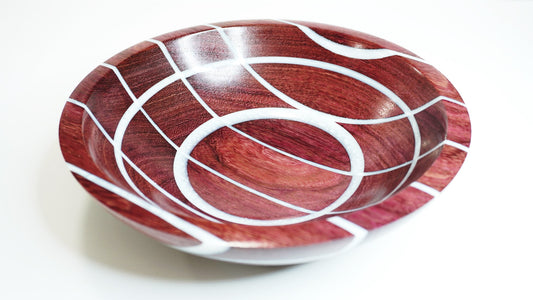 Frosted Purpleheart Bowl