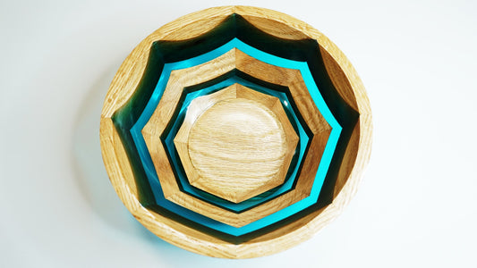 The Turquoise Octagon Bowl
