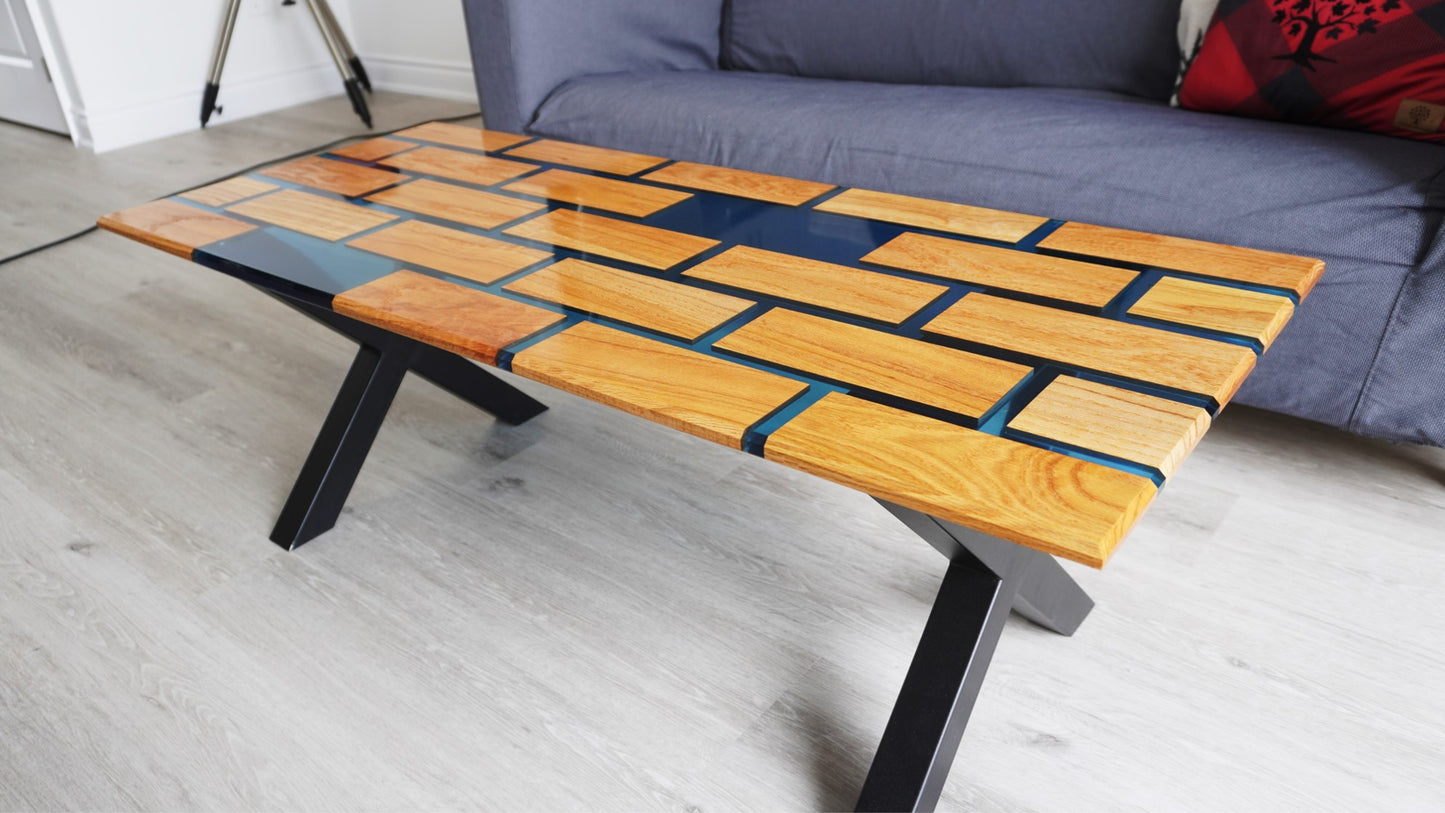 Sapphire Brick Coffee Table (Coming Soon!)