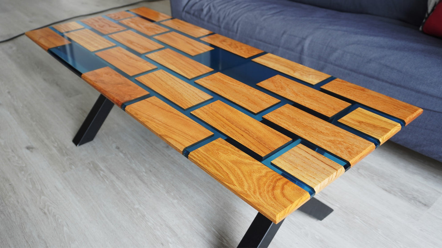 Sapphire Brick Coffee Table (Coming Soon!)