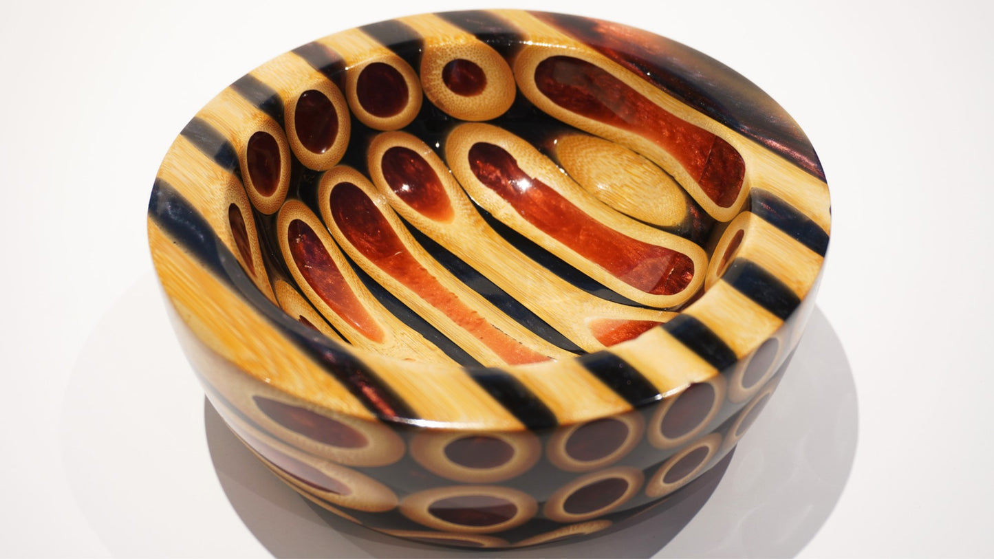 Bamboo & Resin Bowl