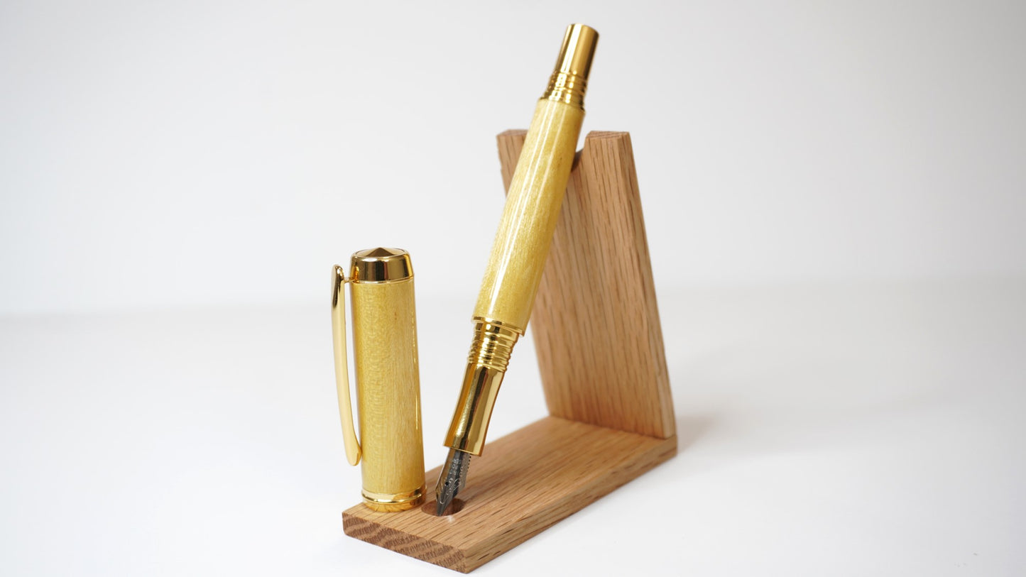 Yellowheart/Pau Amarello Fountain Pens